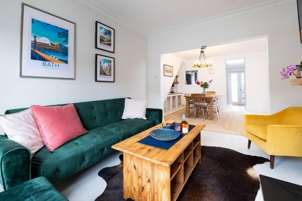 Pure B - Welcoming Bath City 3 Bed House Free Parking & Wifi Luaran gambar