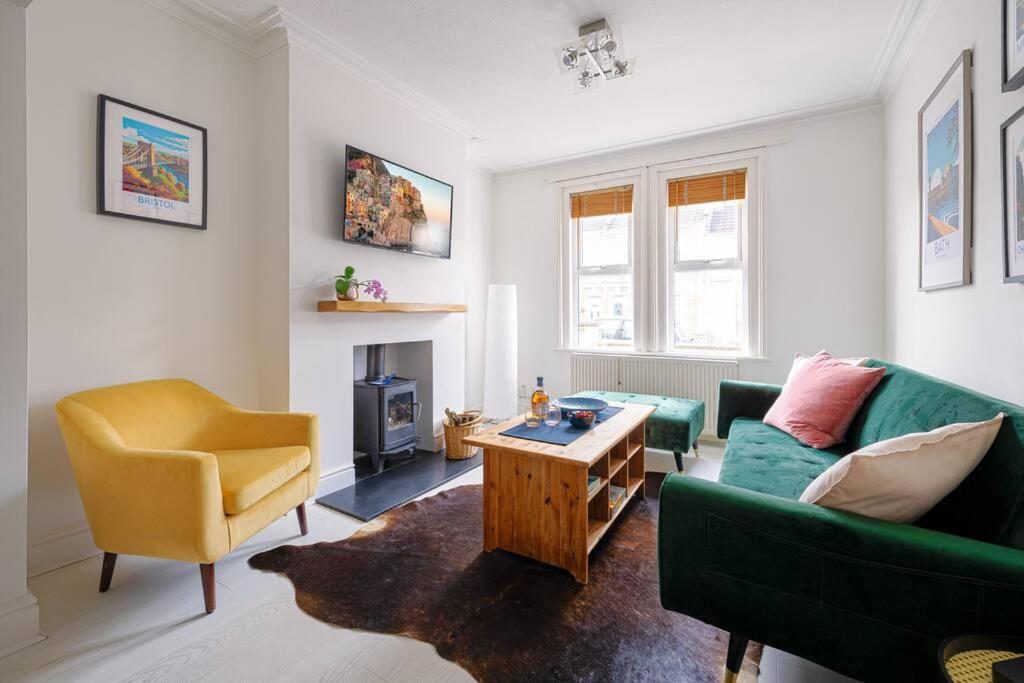 Pure B - Welcoming Bath City 3 Bed House Free Parking & Wifi Luaran gambar